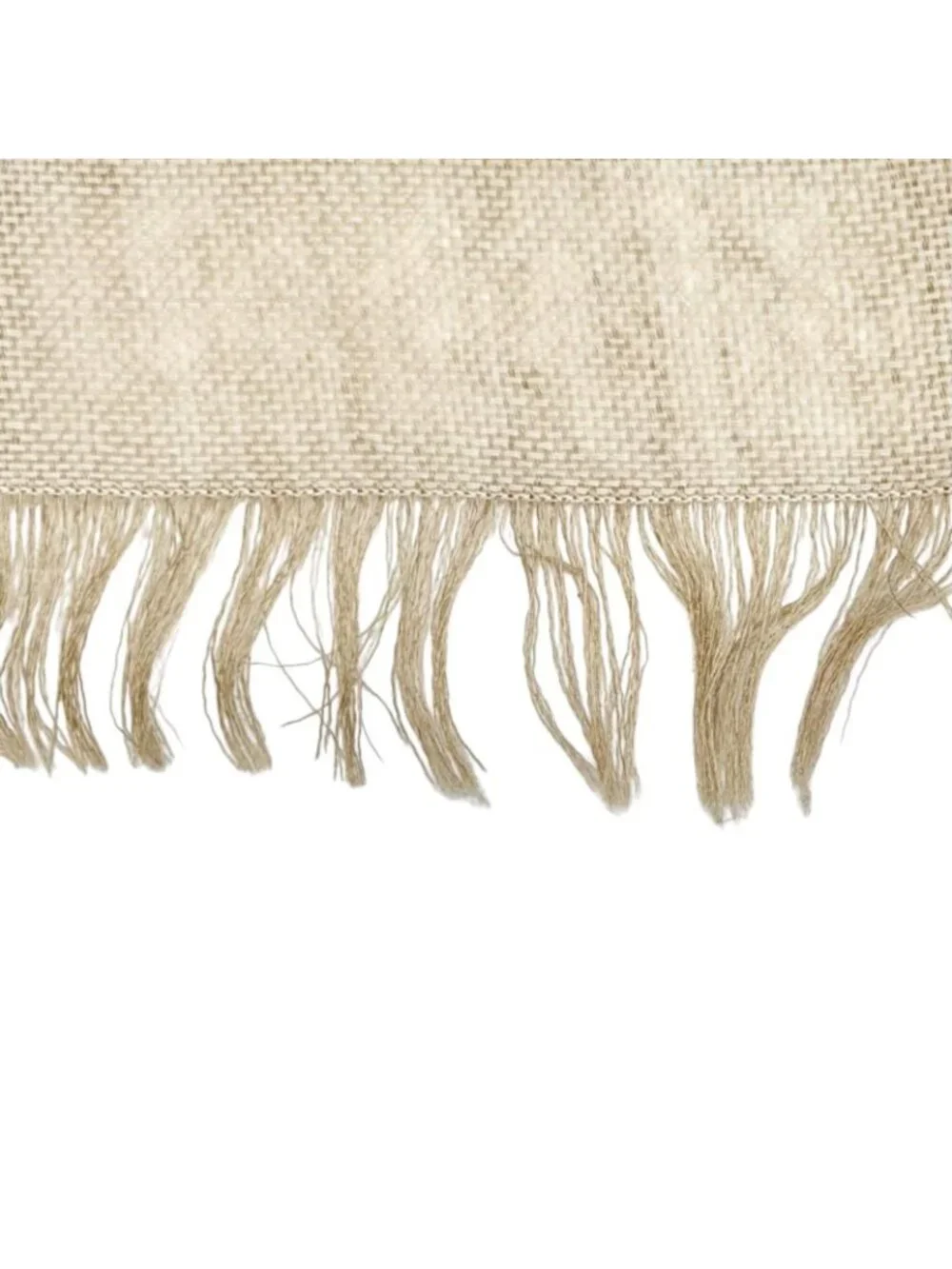Chanel Cashmere Silk CC Logo Quilted Pattern Mini Fringe Shawl Beige Ivory Scarf